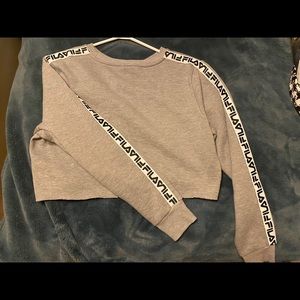 FILA cropped sweatshirt
